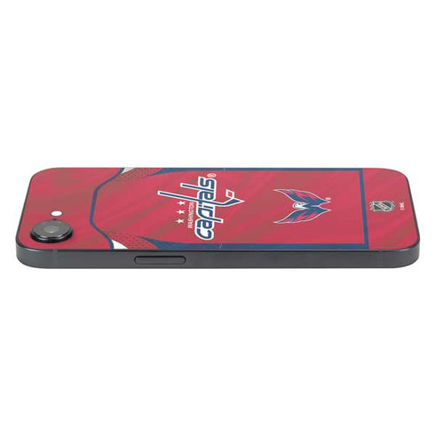 NHL Washington Capitals Home Jersey iPhone 16e Skin